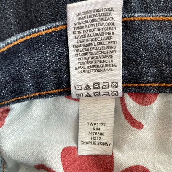 Lucky Brand Charlie Skinny Jeans, Size 10/30 - Picture 5 of 5